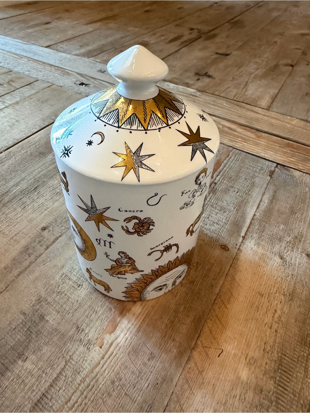 Fornasetti Astronomici Bianco Candle - NWT
